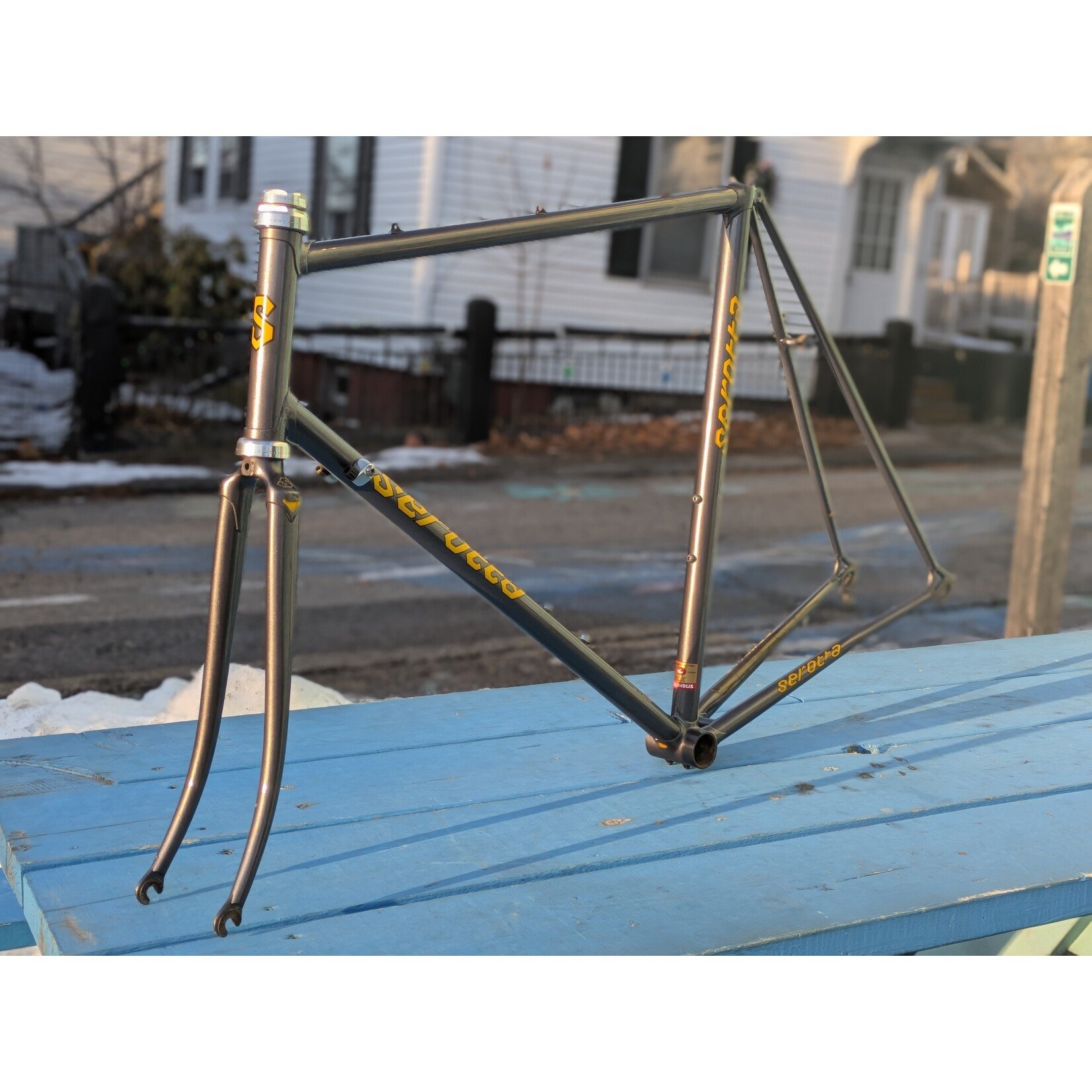 Portland Gear Hub Serotta Road Frame - 58cm - Columbus SLX