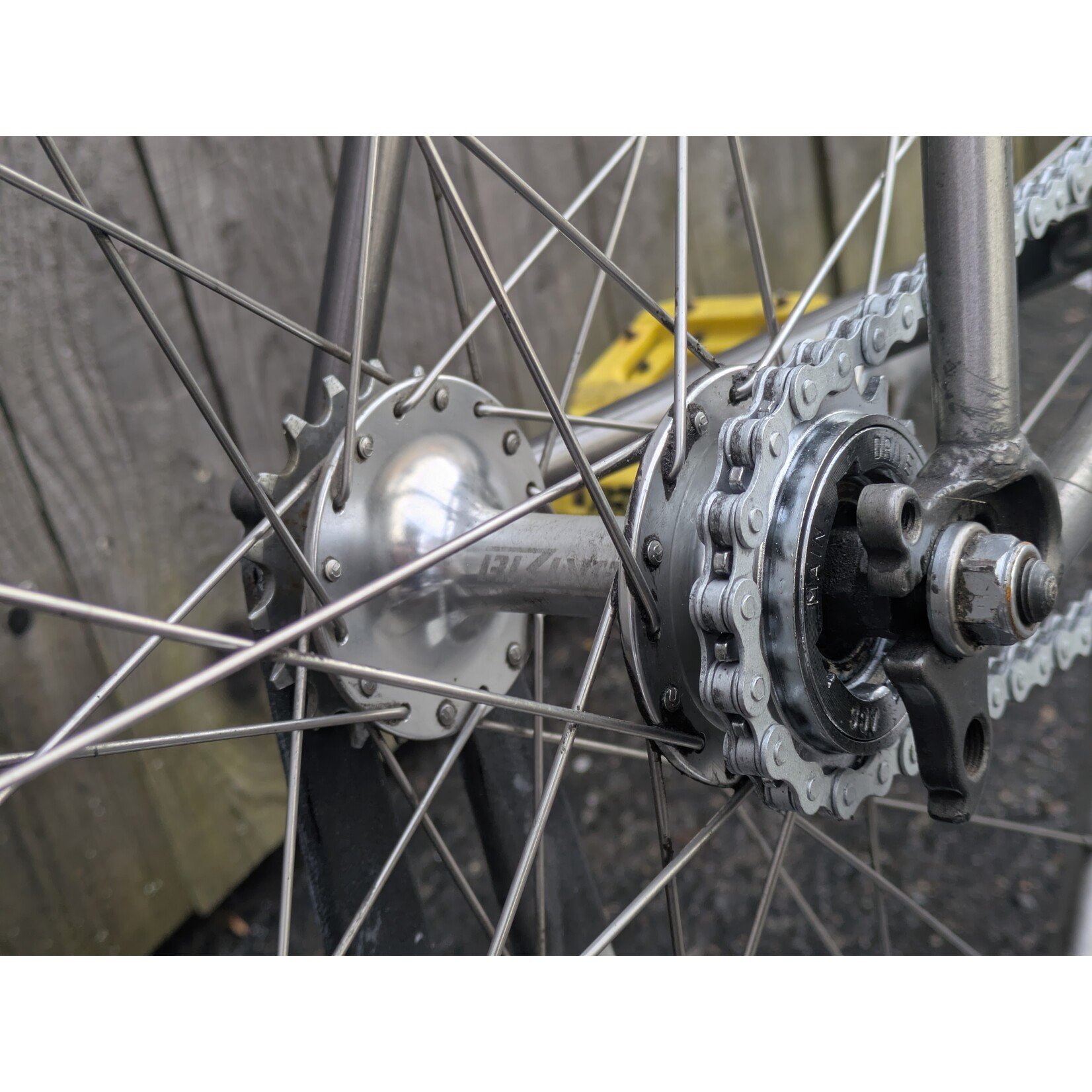 Portland Gear Hub Fuji Feather CX - Grey - XL - Single Speed