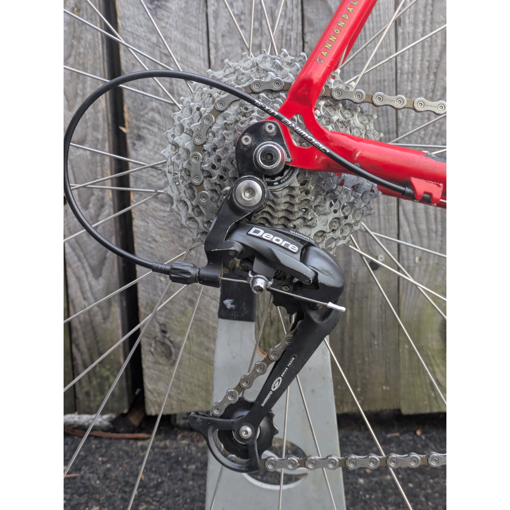 Portland Gear Hub Cannondale - Saeco - Large - Red