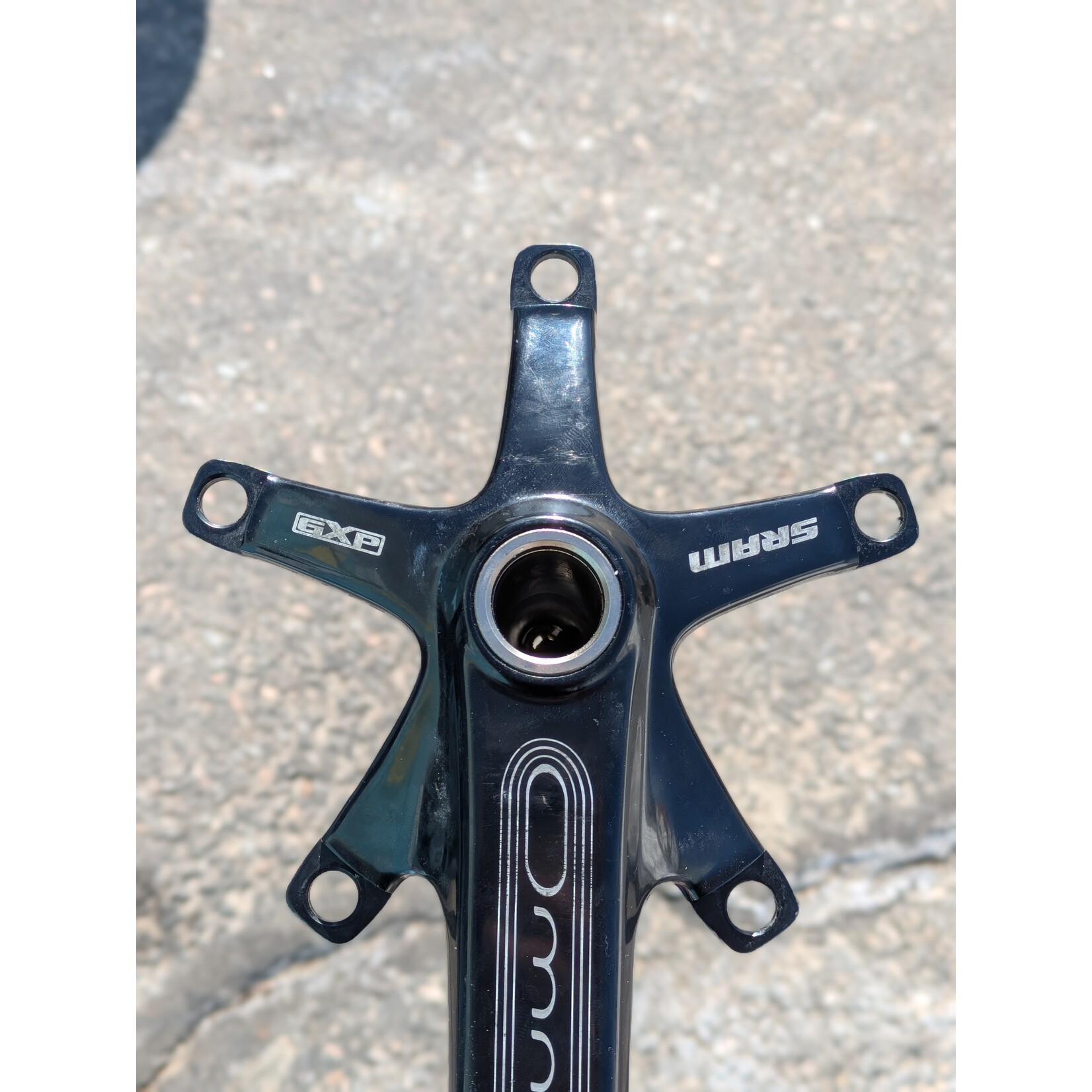 Portland Gear Hub SRAM Omnium Track crankset - GXP - 165mm, 3 chainrings