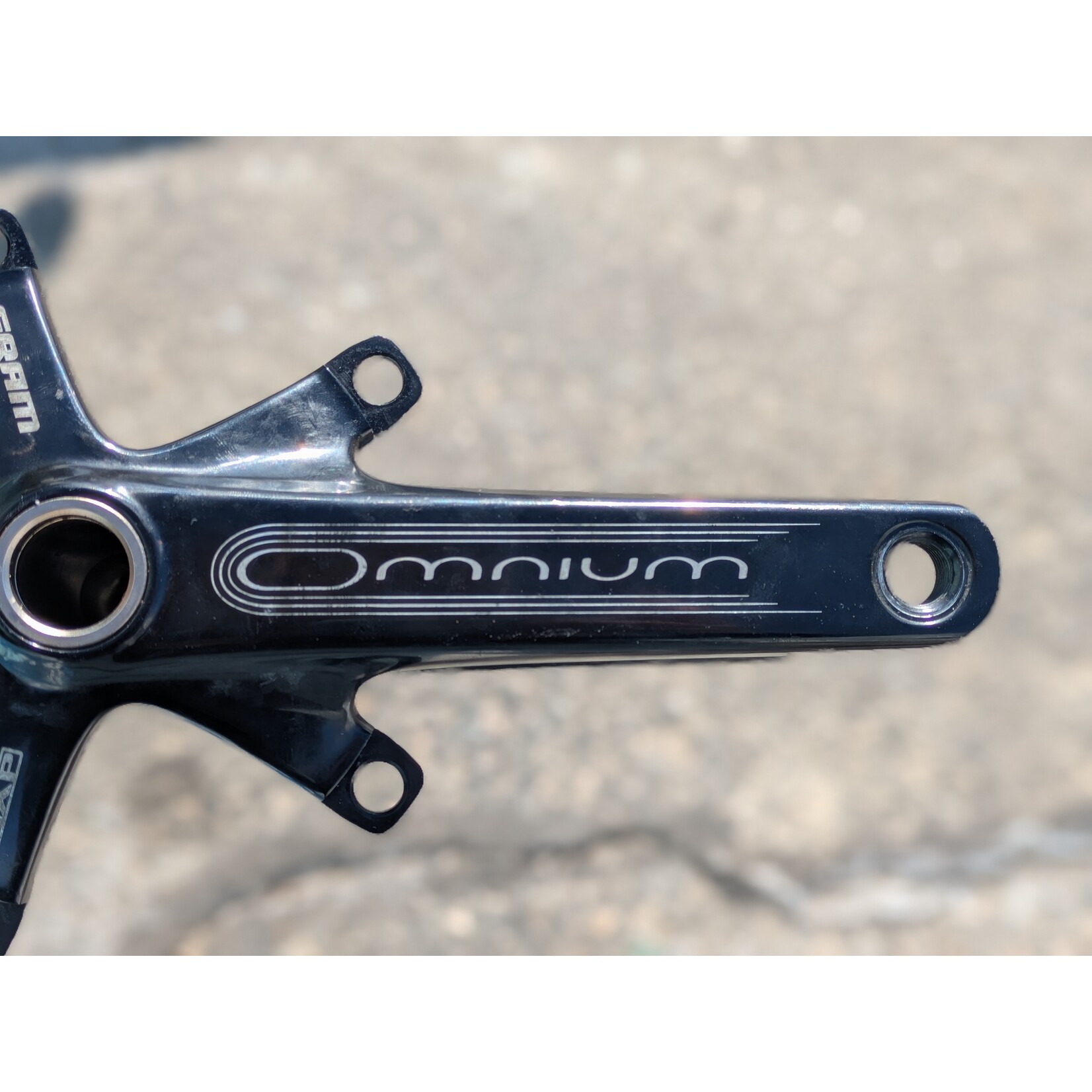 Portland Gear Hub SRAM Omnium Track crankset - GXP - 165mm, 3 chainrings