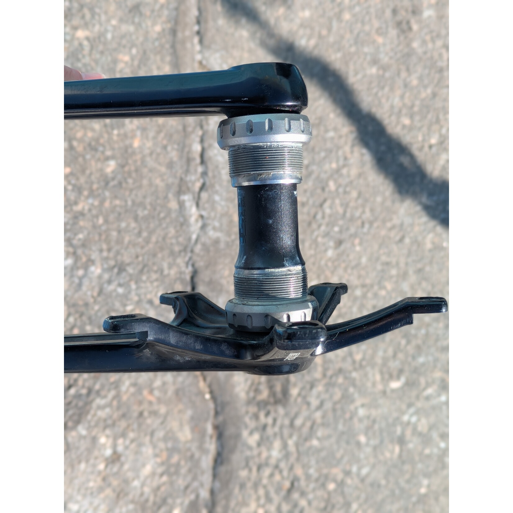 Portland Gear Hub SRAM Omnium Track crankset - GXP - 165mm, 3 chainrings