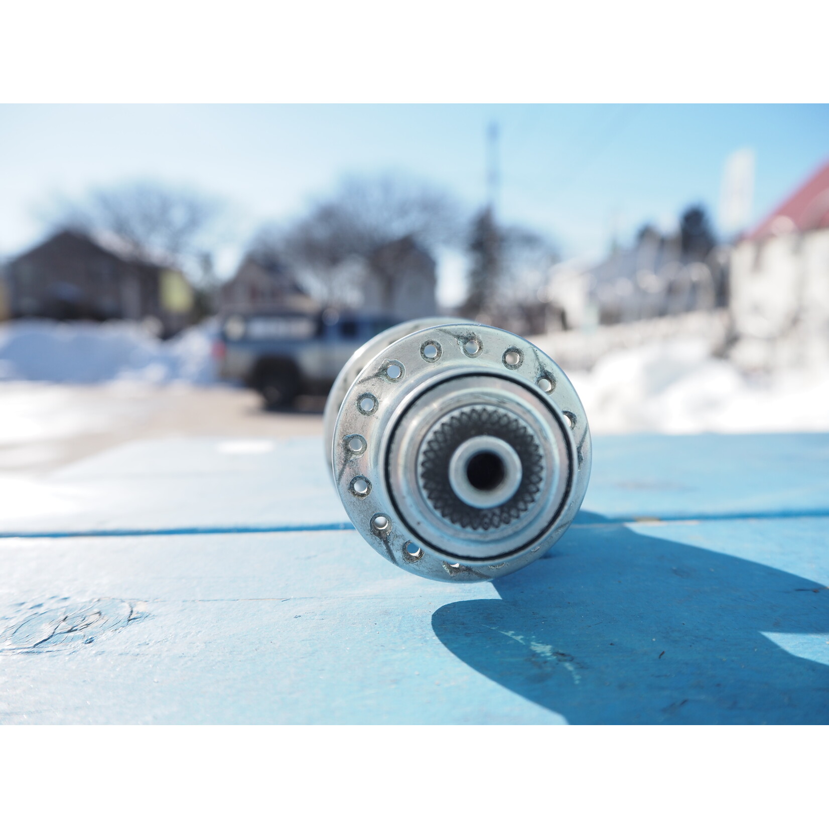 Portland Gear Hub White Industries T11 Silver 130mm Rear hub Refurbished