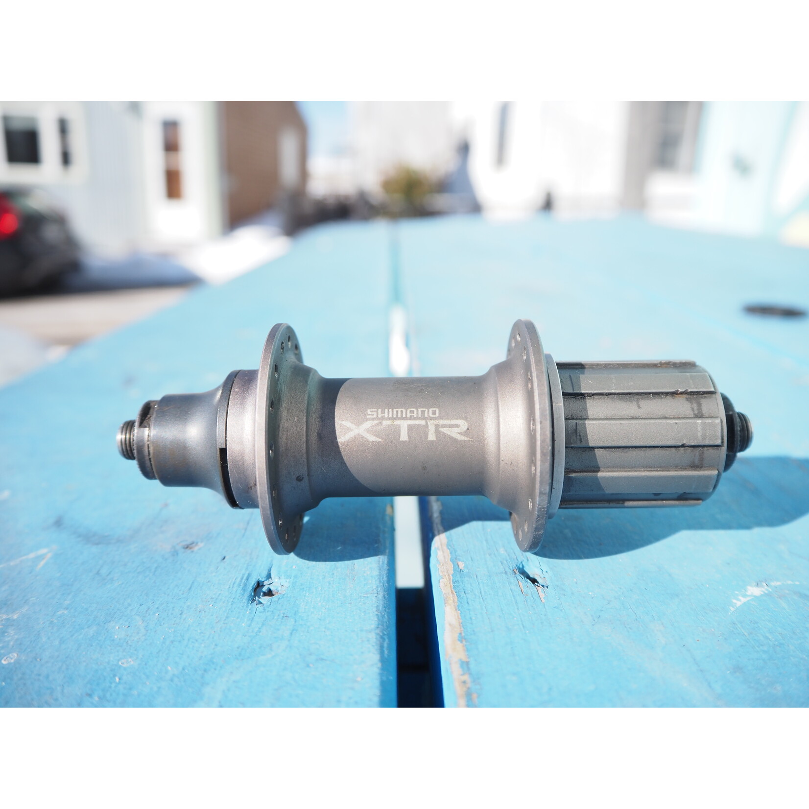 Portland Gear Hub Shimano XTR M950 rear hub - 135mm QR - 8-10spd HG