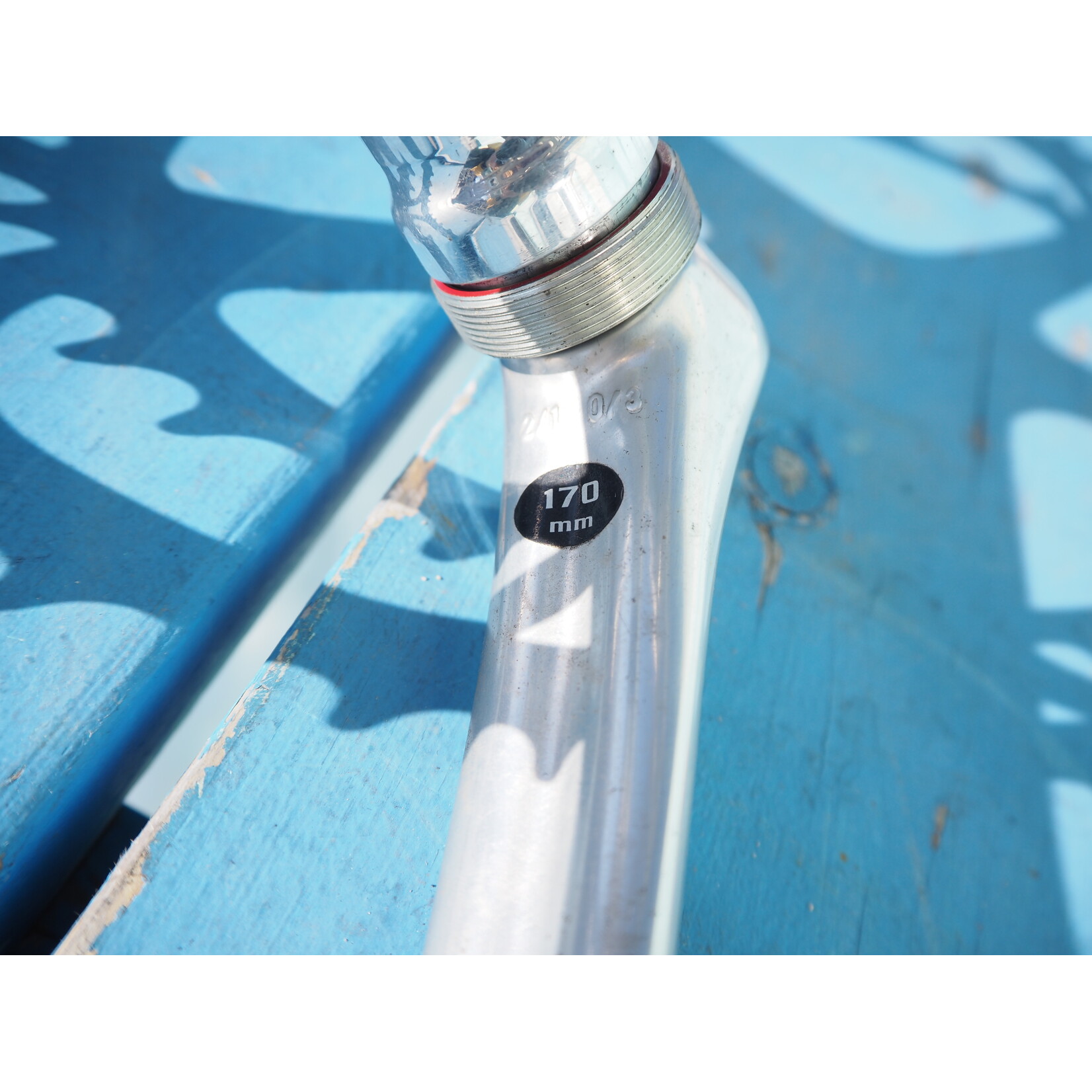 Portland Gear Hub Campagnolo Record 170mm Crankset with Phil Wood BB