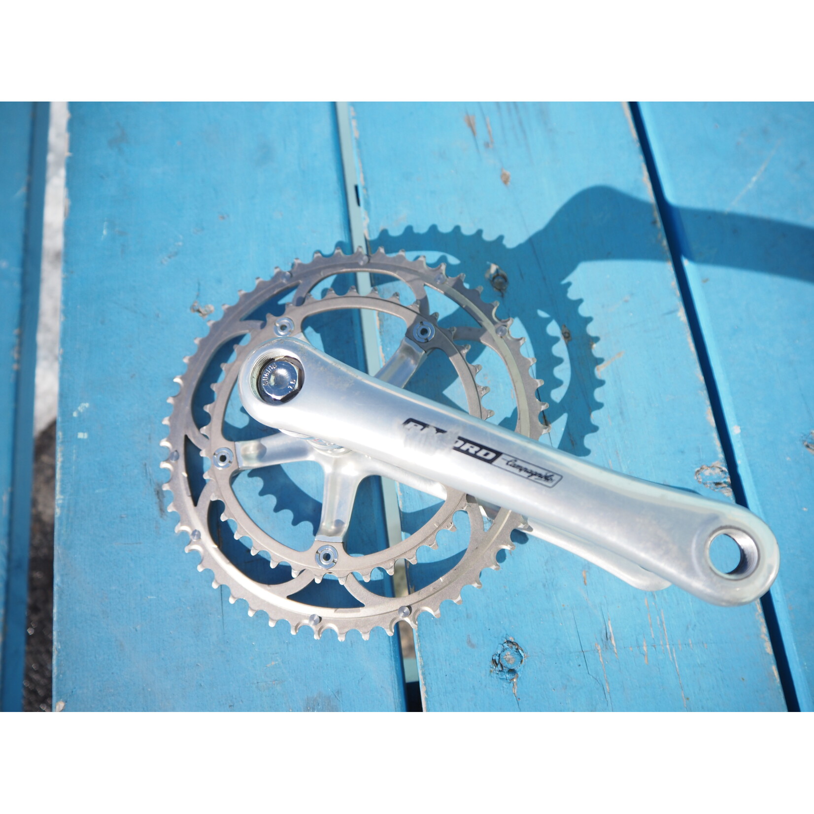 Portland Gear Hub Campagnolo Record 170mm Crankset with Phil Wood BB