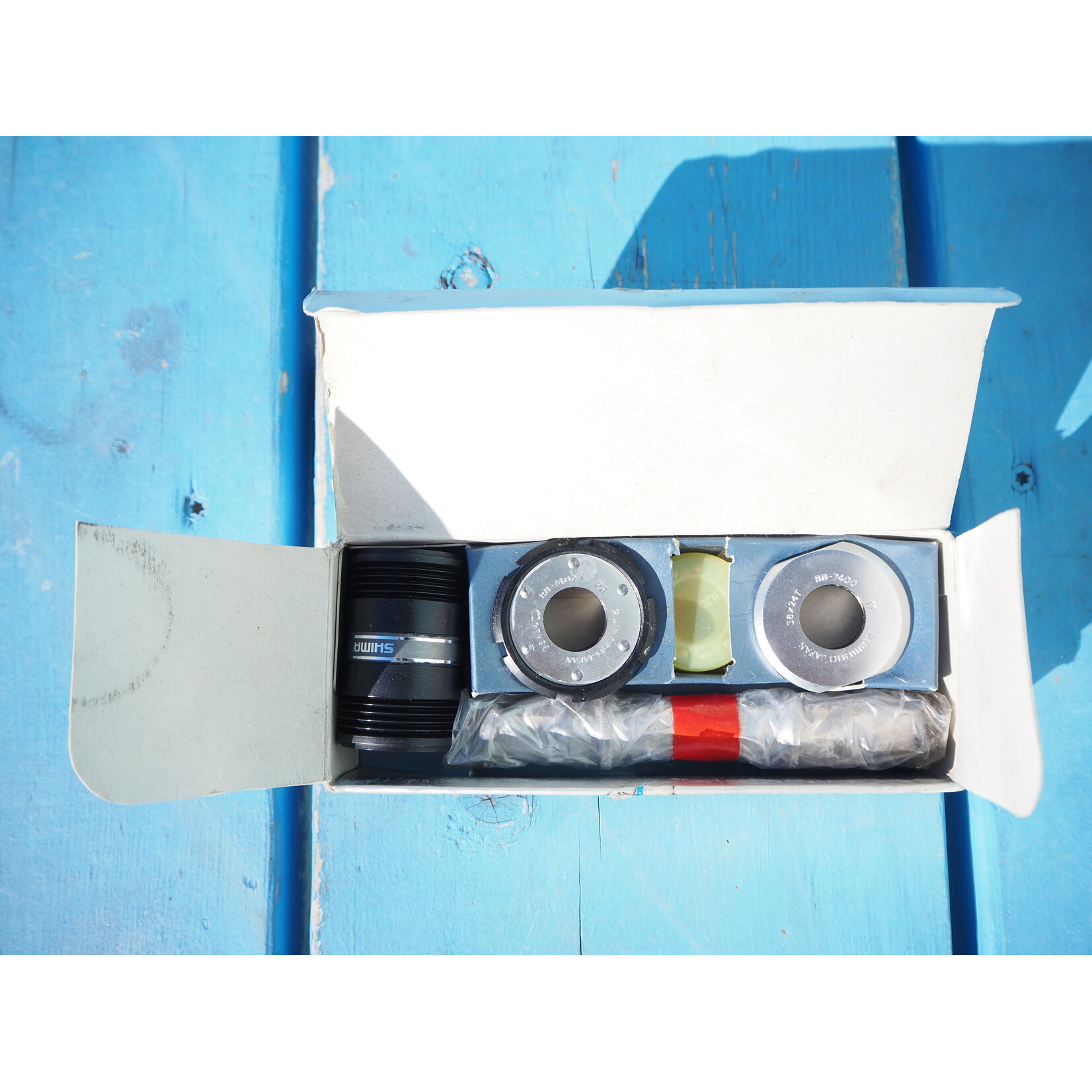 Portland Gear Hub NOS Shimano Dura Ace BB-7400 Italian Bottom Bracket 70x113