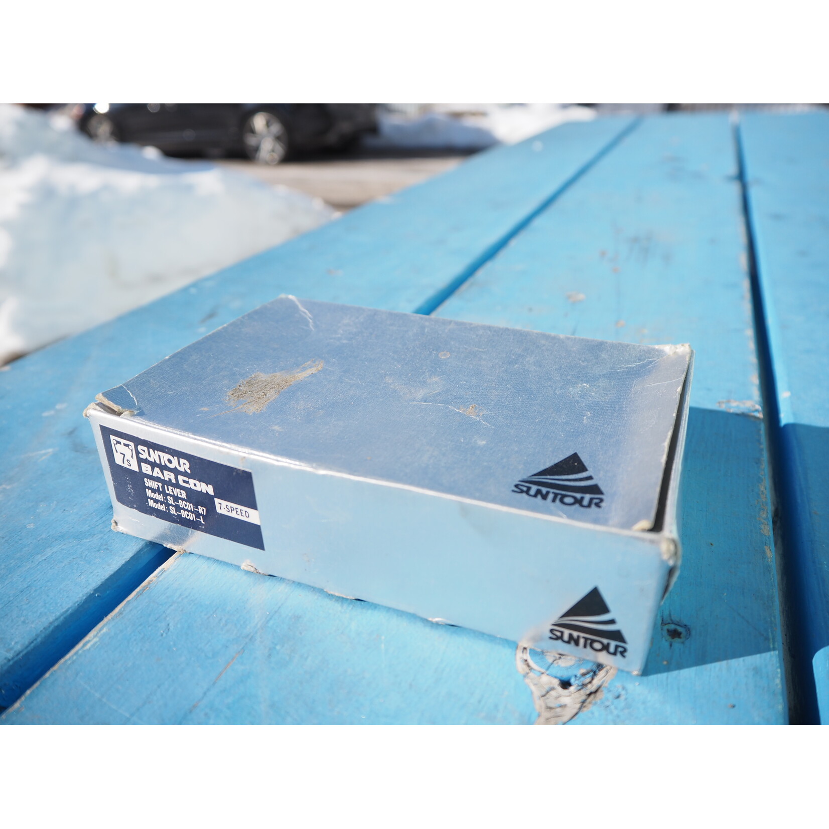 Portland Gear Hub NOS Suntour Bar Con 7 Speed SL-BC01-R7/L Bar-End shifter