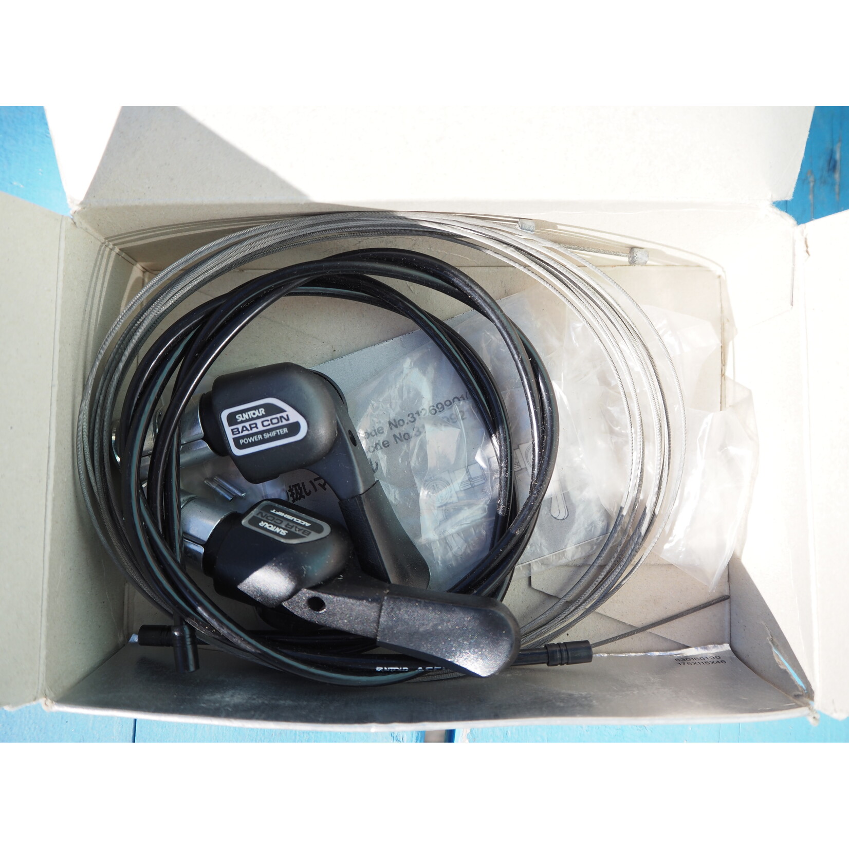 Portland Gear Hub NOS Suntour Bar Con 7 Speed SL-BC01-R7/L Bar-End shifter