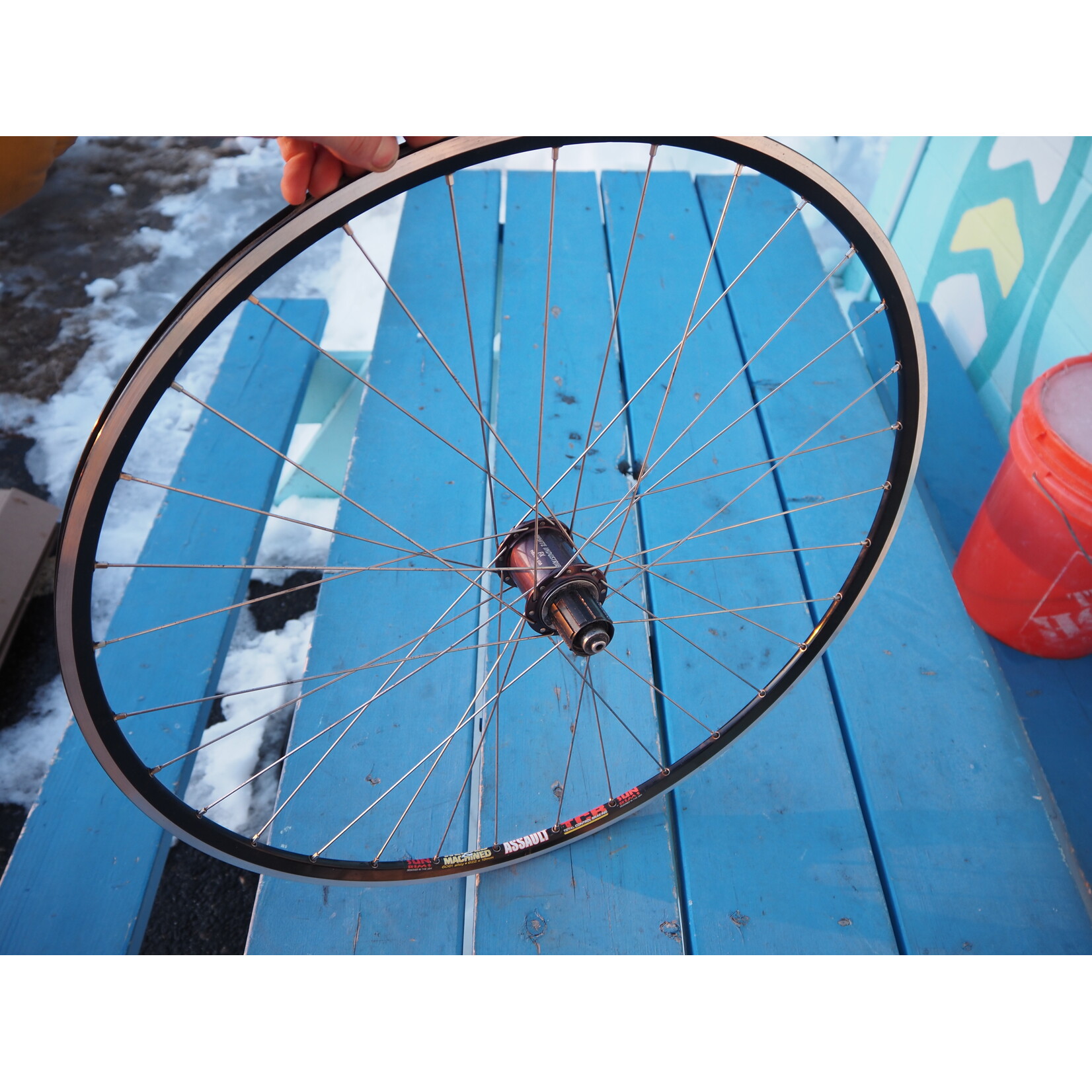 Portland Gear Hub White Industries FX/Sun Rims 700c Wheelset - 100/130QR - Built in House