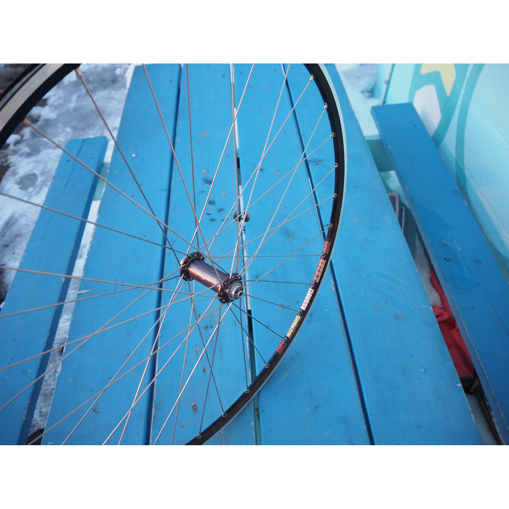 Portland Gear Hub White Industries FX/Sun Rims 700c Wheelset - 100/130QR - Built in House