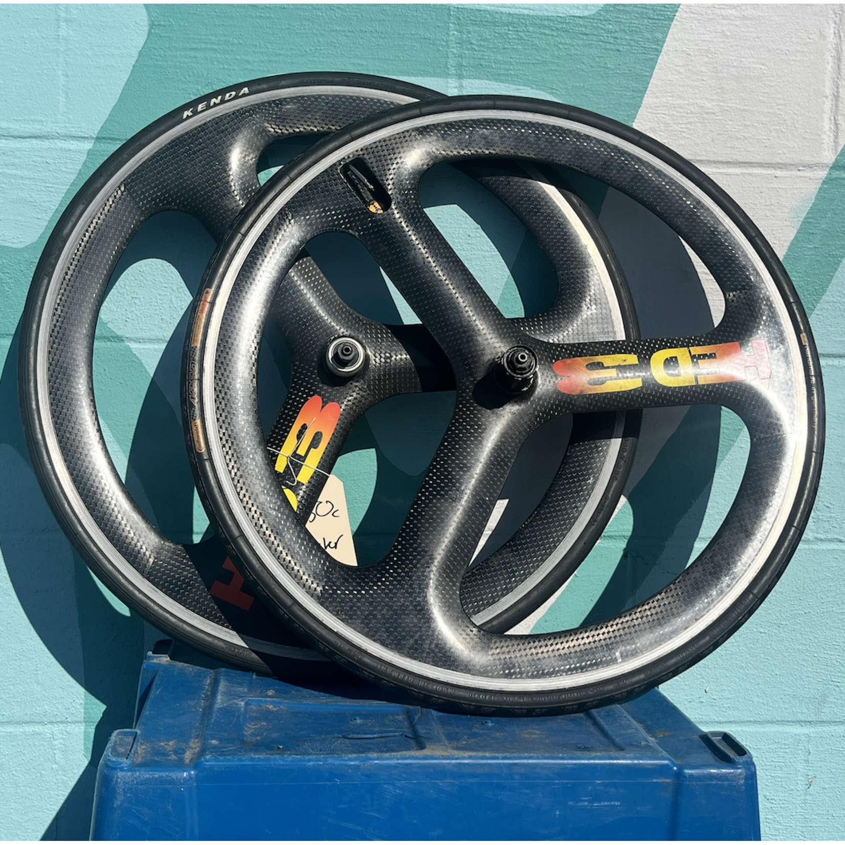 HED3 650c TriSpoke Clincher Wheelset