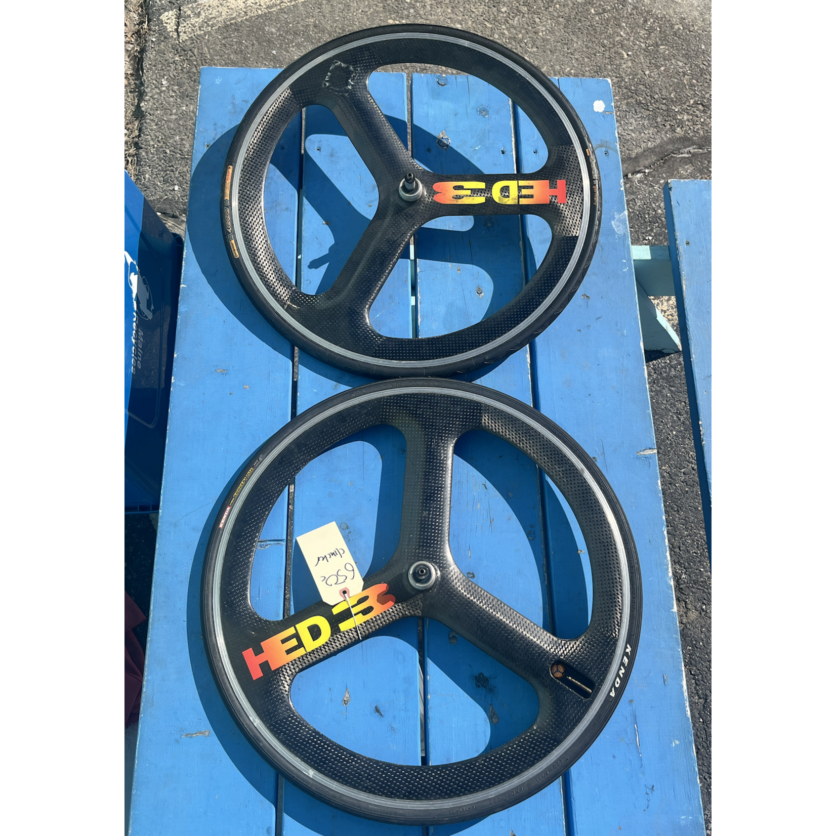 HED3 650c TriSpoke Clincher Wheelset