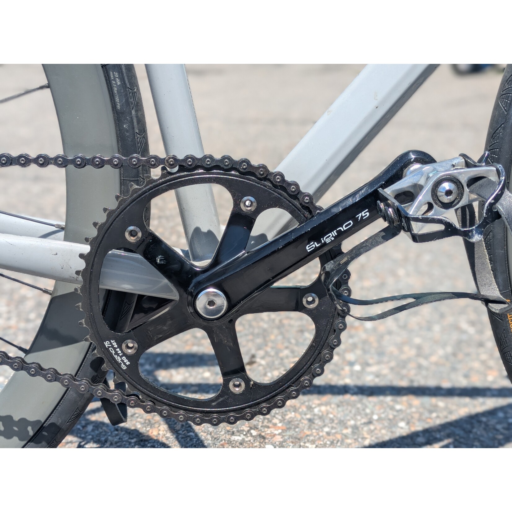 Portland Gear Hub Horse Cycles Santanico Track - Large - Grey