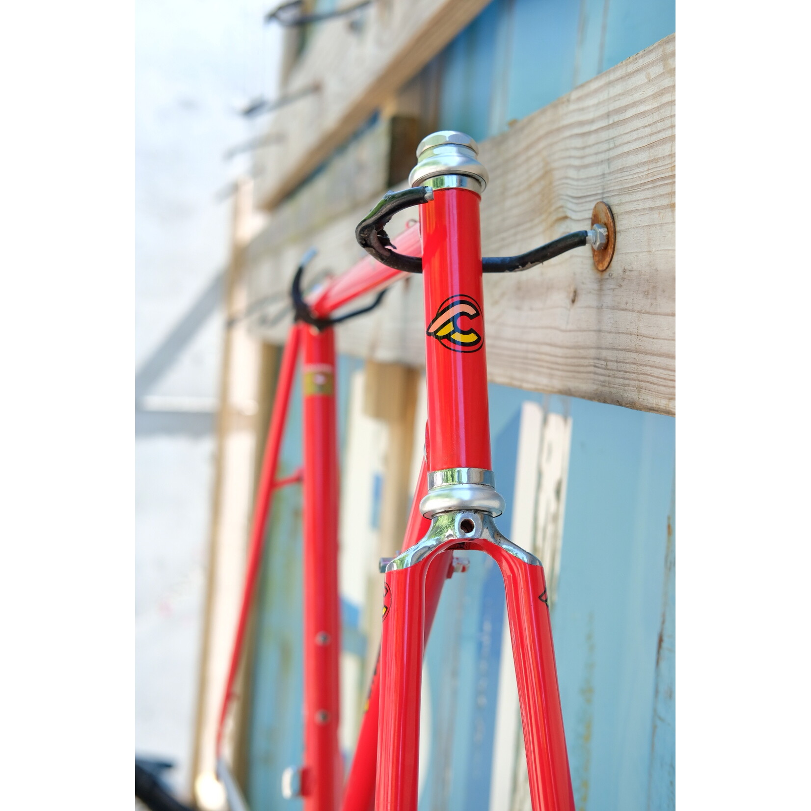 Cinelli Cinelli Supercorsa Frameset - 58cm - Rosso Ferrari