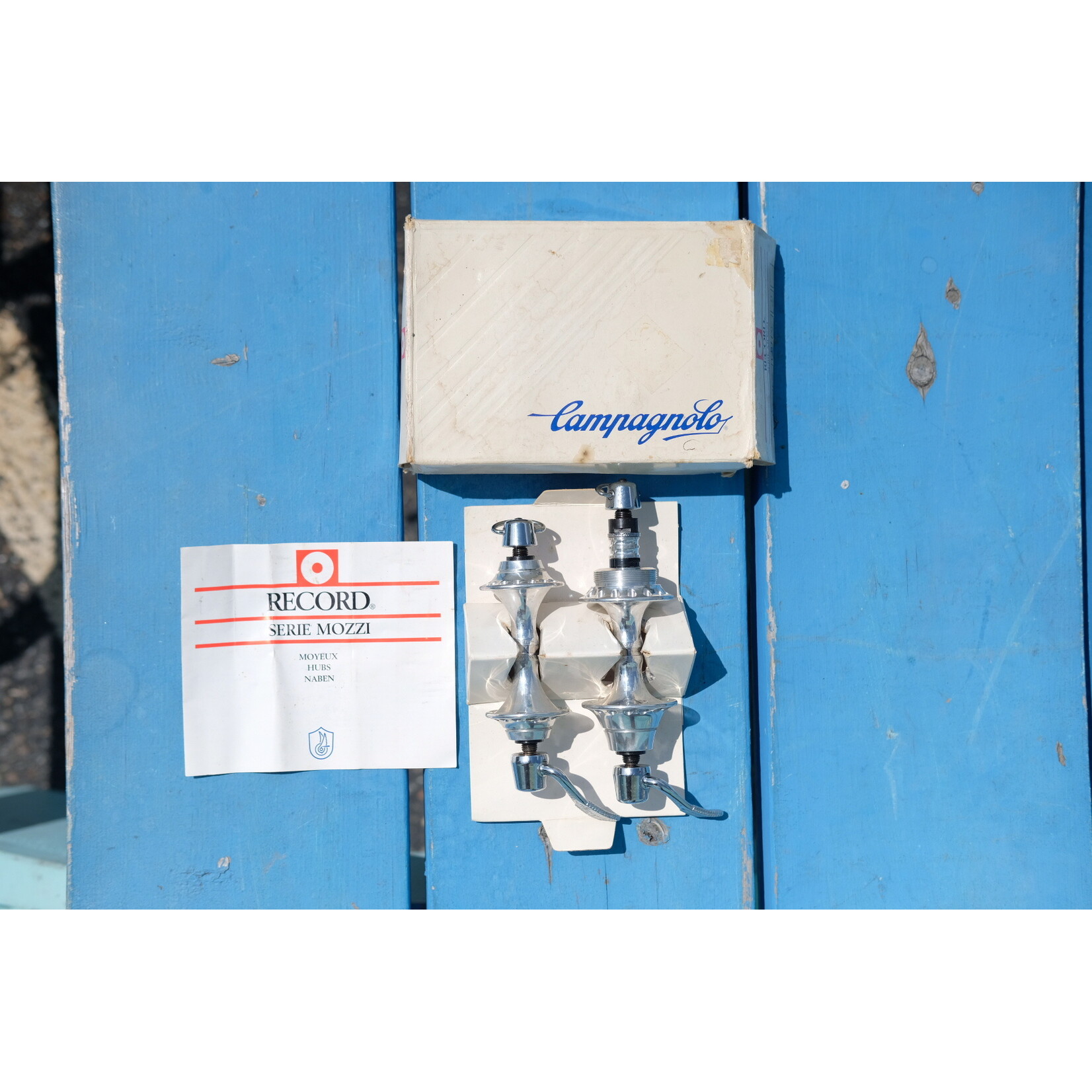 NOS Campagnolo Record C-Record Hubset - 32h - 100/126mm - Freewheel
