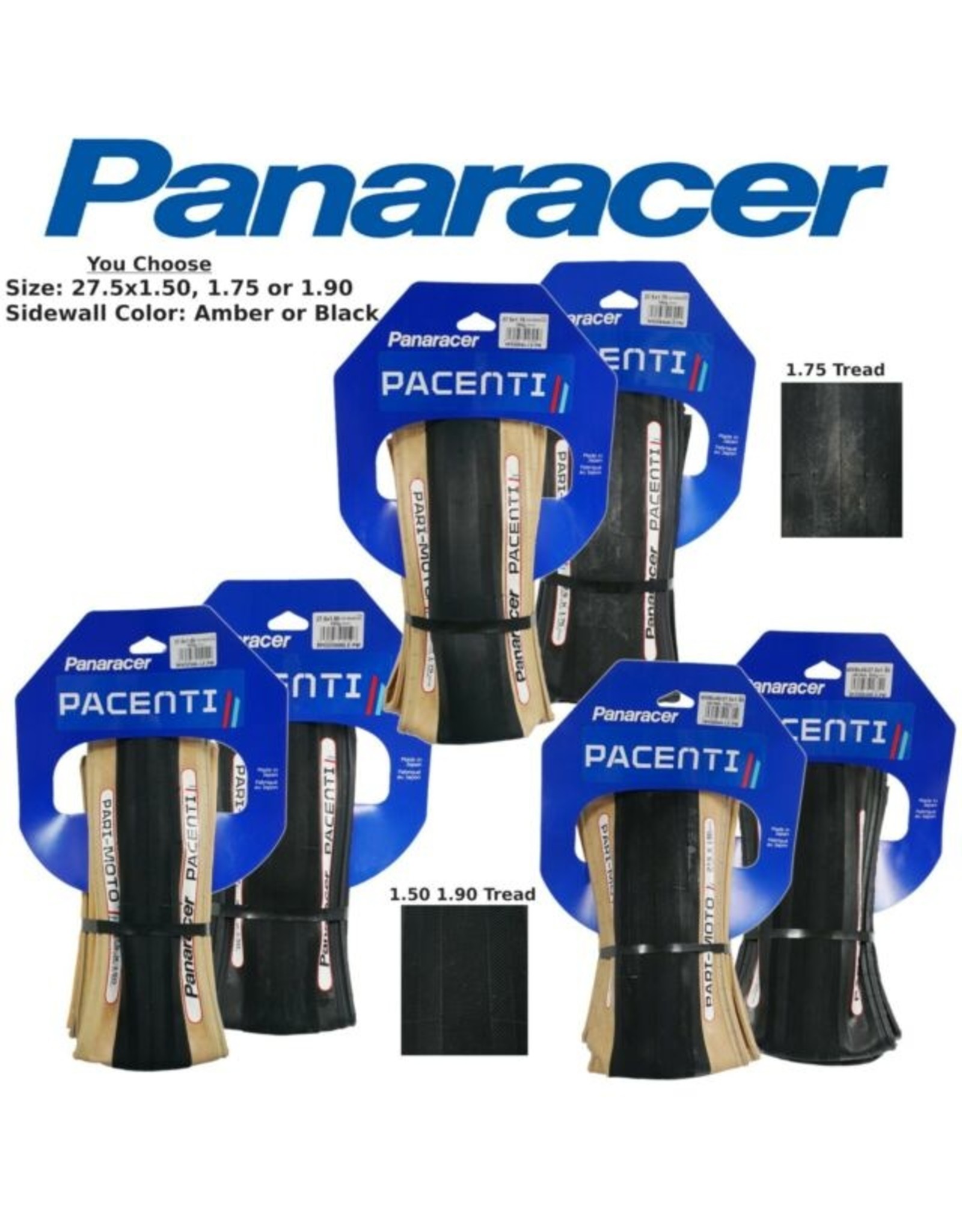 Panaracer PANARACER 27.5x1.75 (650b) PARI-MOTO ARAMID FOLD AMBER