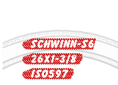 597 (26x1-3/8 schwinn S6)