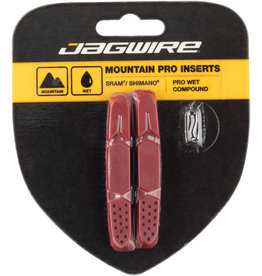 Jagwire Jagwire Mountain Pro Brake Pad Replacement Insert for Wet Conditions, Red