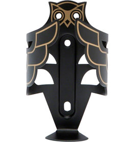 PORTLAND DESIGN WORKS PDW THE OWL CAGE ALLOY WATERBOTTLE CAGE BLK/GLD