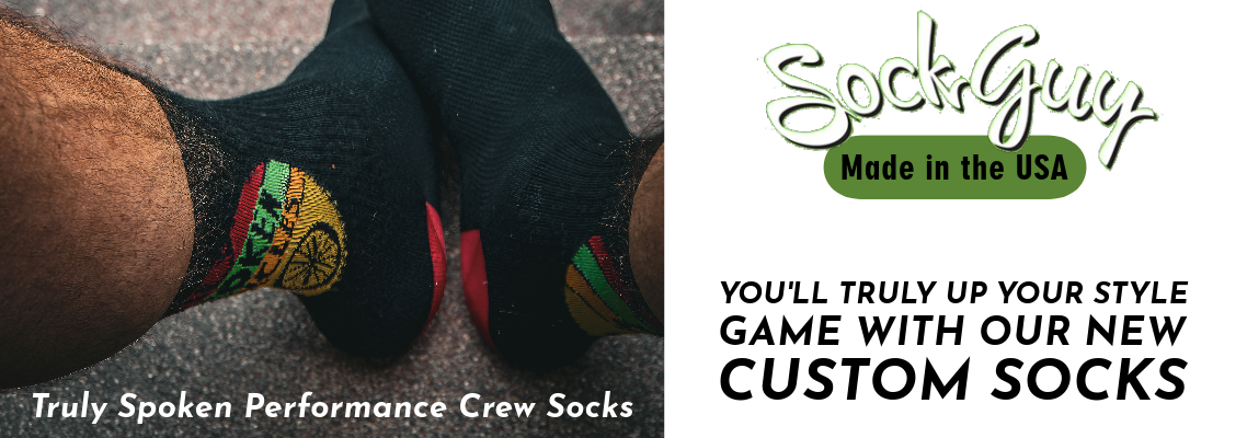 Truly Spoken Custom Performance Crew Socks