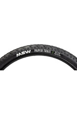 MSW MSW Paper Trail Tire - 29 x 2.25, Wirebead, Black, 33tpi