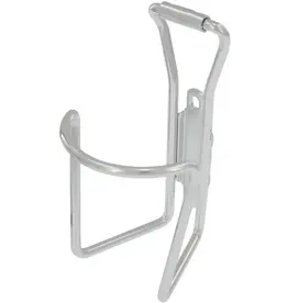 CLEAN MOTI 51CC01 6mm ALLOY BOTTLE CAGE GLOSS SILVER