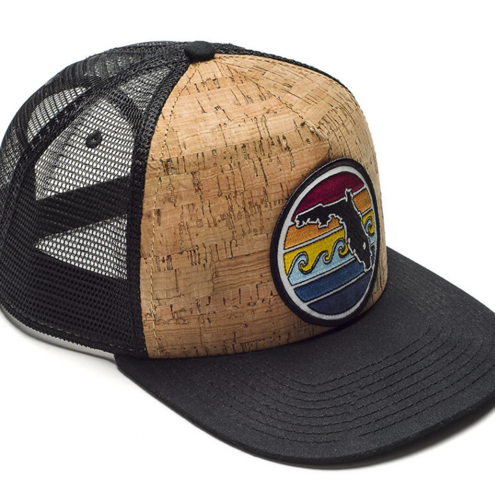Sunshine State Goods Sunshine State Goods Florida Sunset Cork Trucker Hat