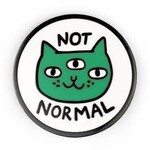 NA Not Normal Cat Pin (1")