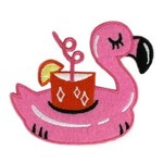 Flamingo Floatie Patch