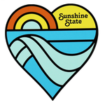 Sunshine State Goods Heart Sticker (4 Inch)