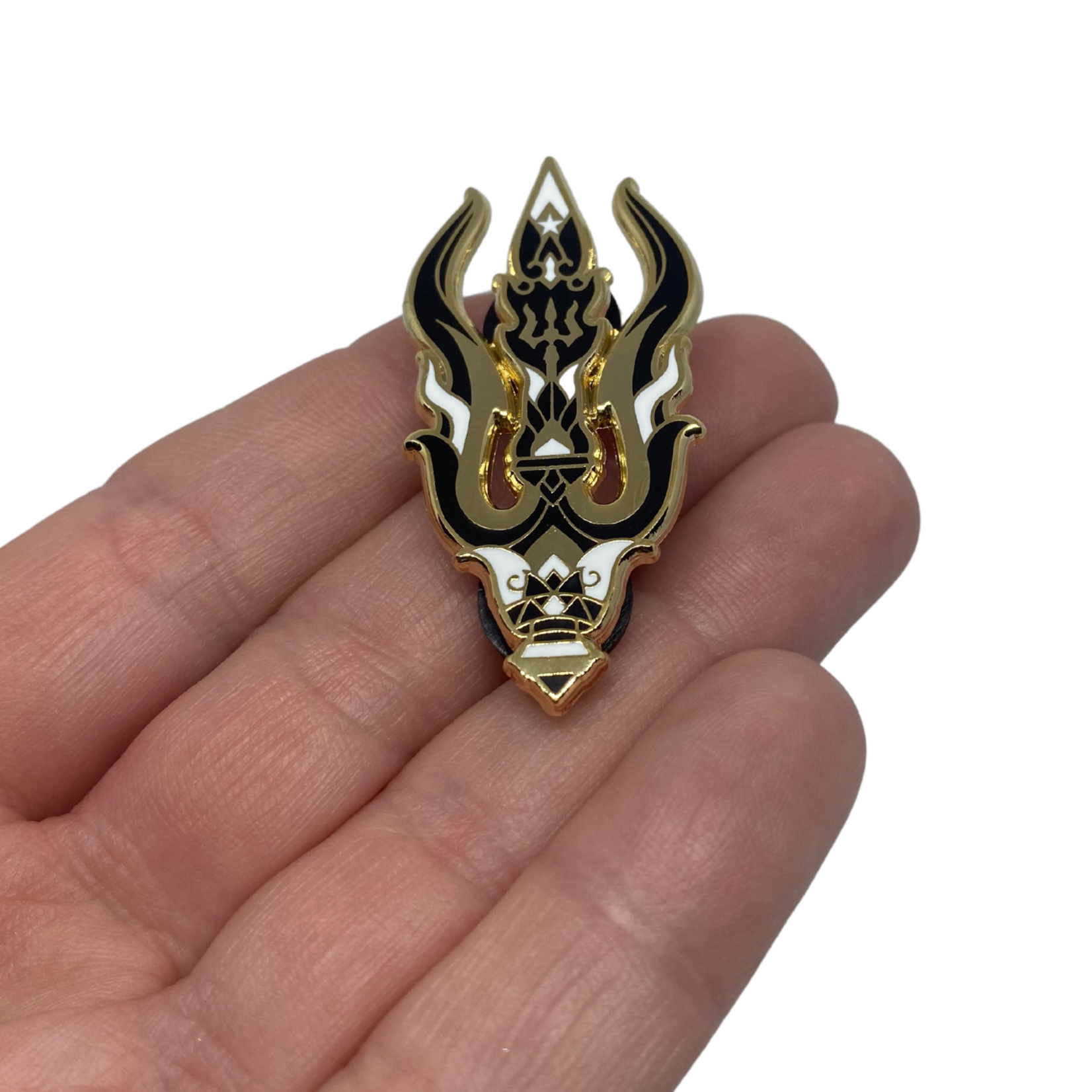 Palehorse Palehorse's Shiva's Trishula Pin (1.75")