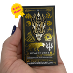 Palehorse Shiva's Trishula Pin (1.75")