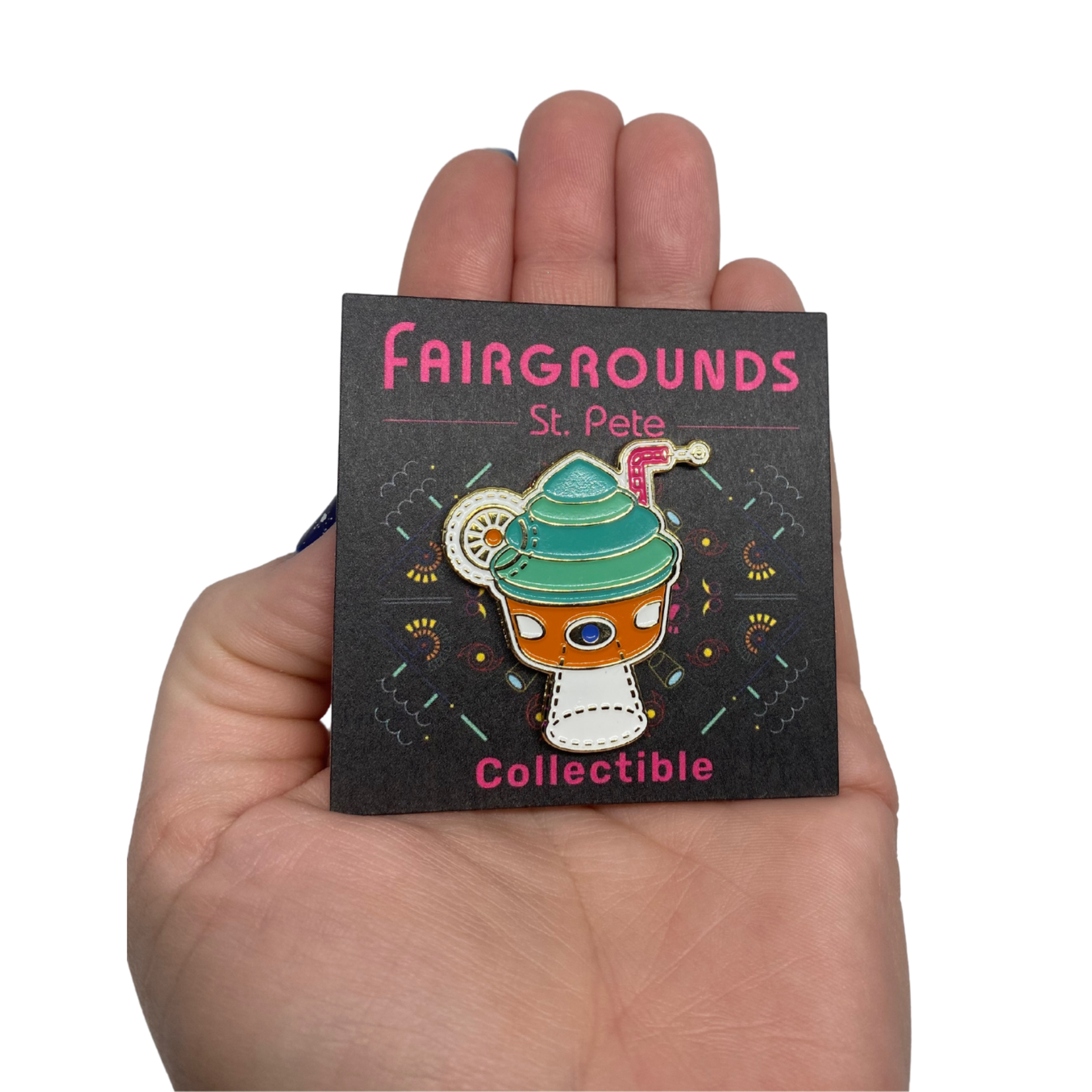 Fairgrounds St. Pete CENTCOM Pin (1.5”)