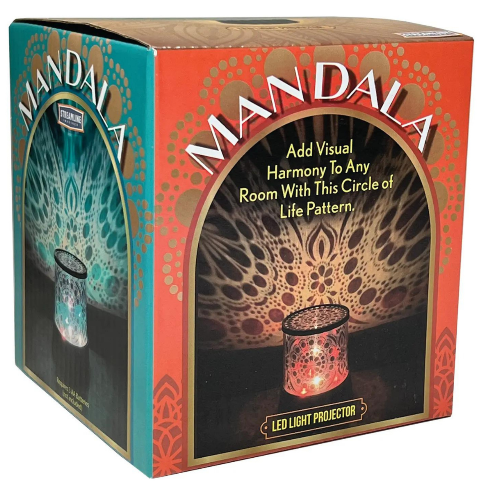 NA Mandala LED Projection Light (4.25" x 4.5")