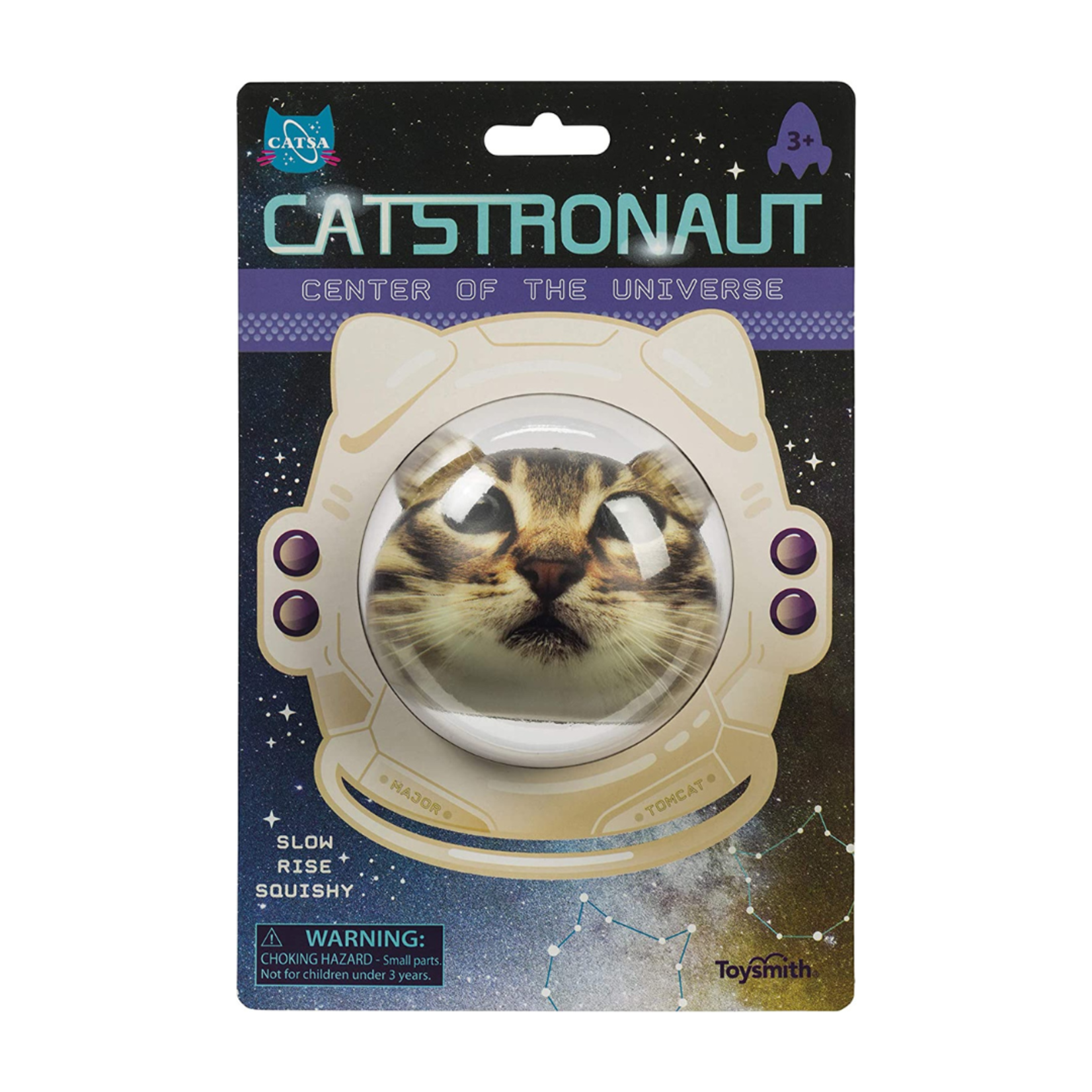 NA Catstronaut Squishy Ball (3")