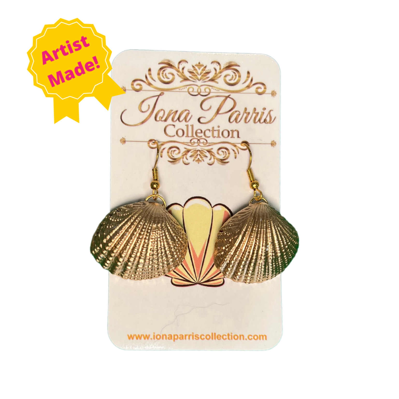Iona Parris Iona Parris Medium Seashell Earrings (In Store ONLY!)
