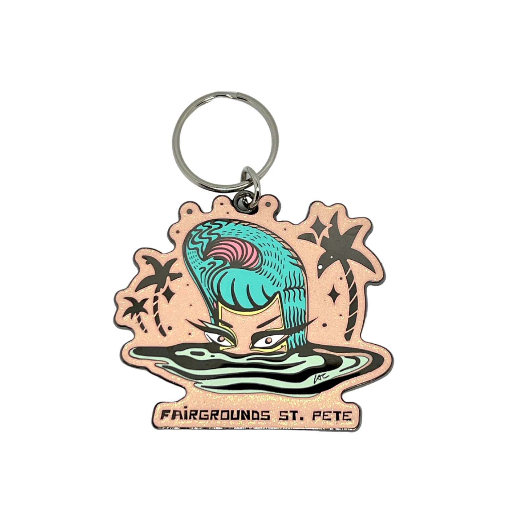 Ashley Cantero Ashley Cantero - Enamel Keychain - JellyFish Girl