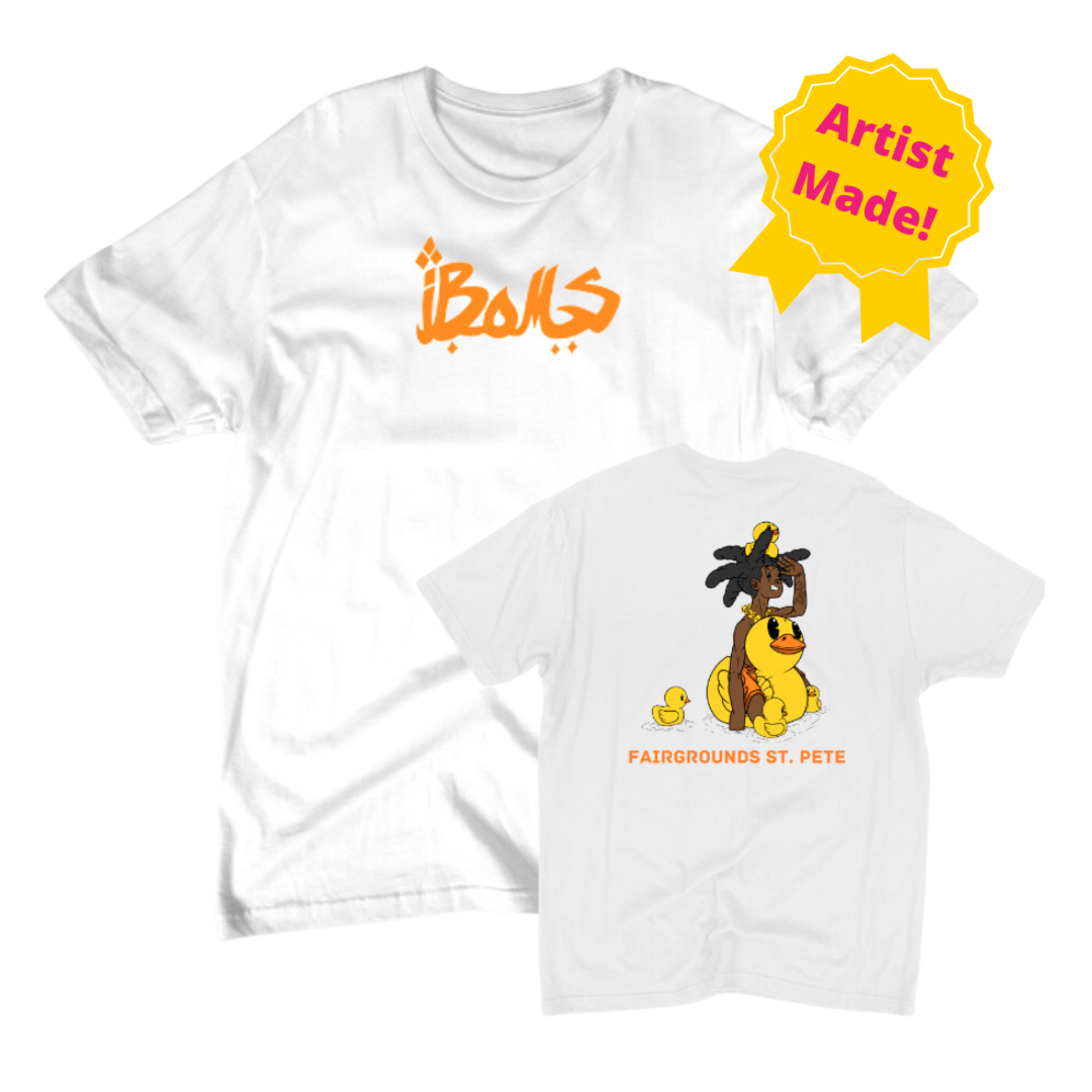 iBOMS iBOMS - T-Shirt - Duck Character