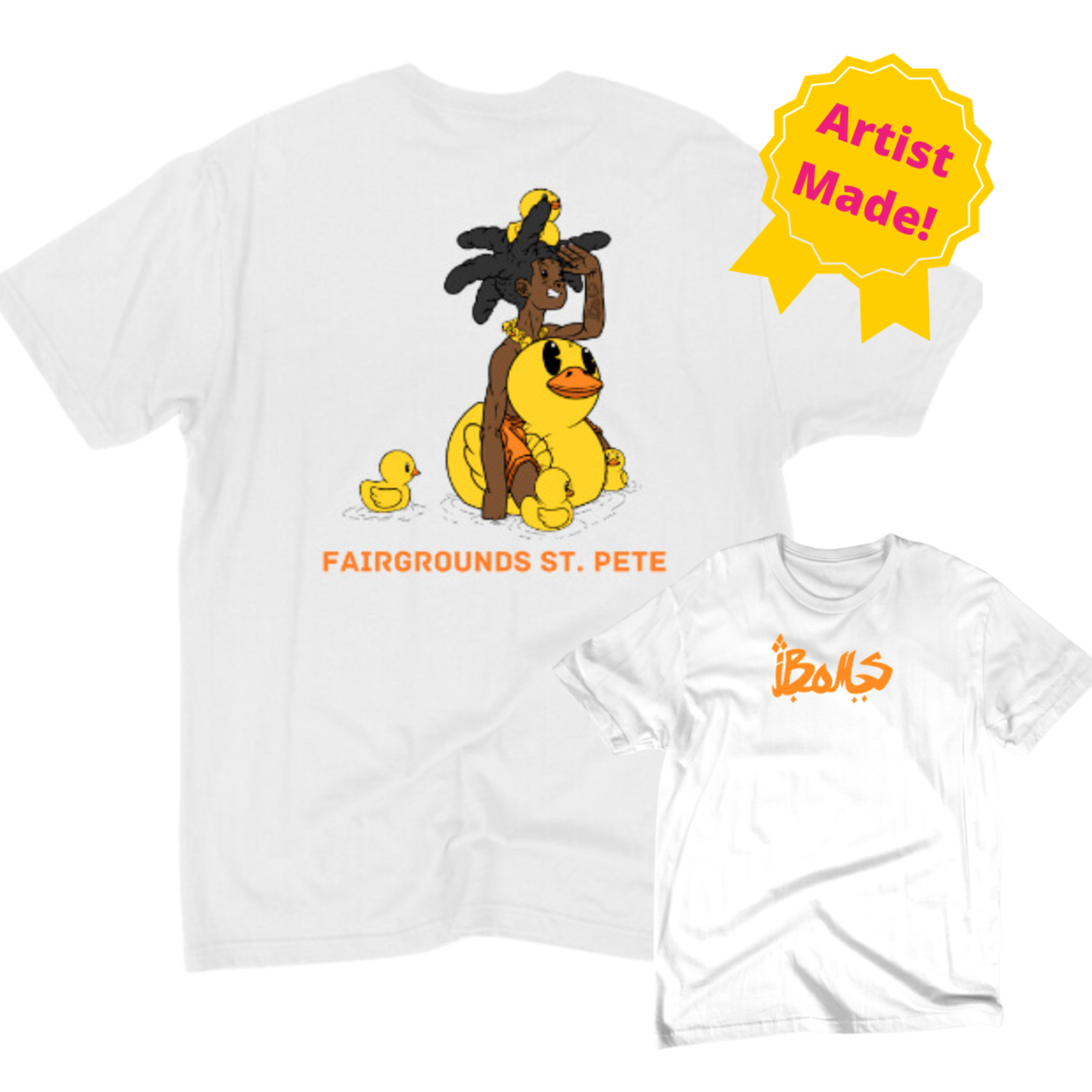iBOMS iBOMS - T-Shirt - Duck Character