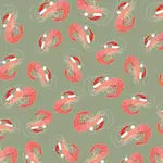 Santa Shrimp Gift Wrapping