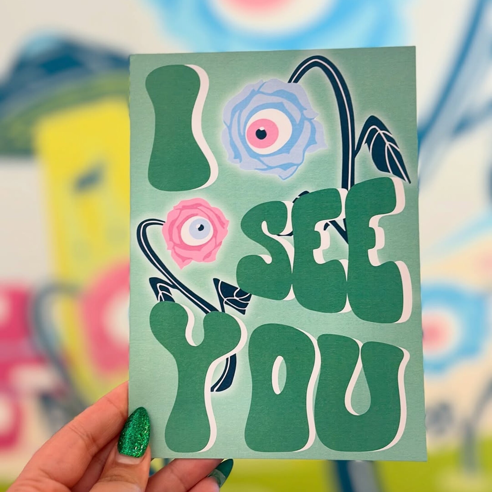 FloridaRAMA Ashley Cantero "I See You" 5" x 7" Post Art