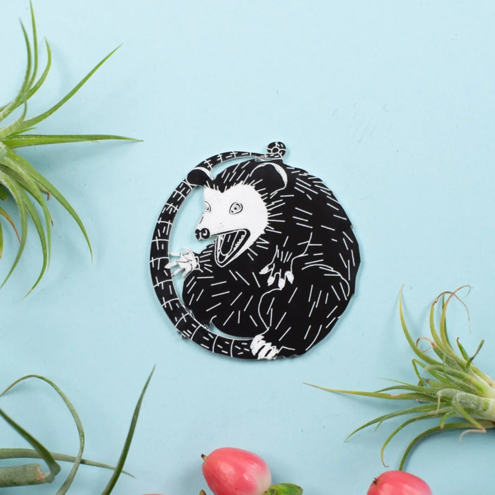 "Alive Possum" Pin (2”)
