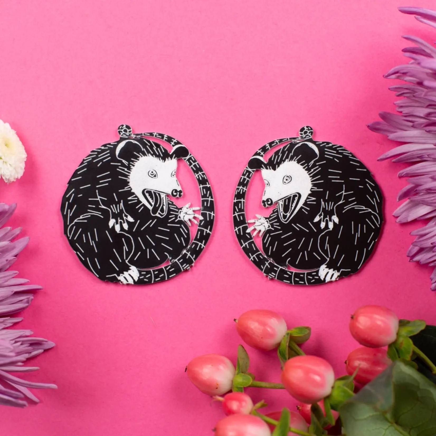 "Alive Possum" Pin (2”)