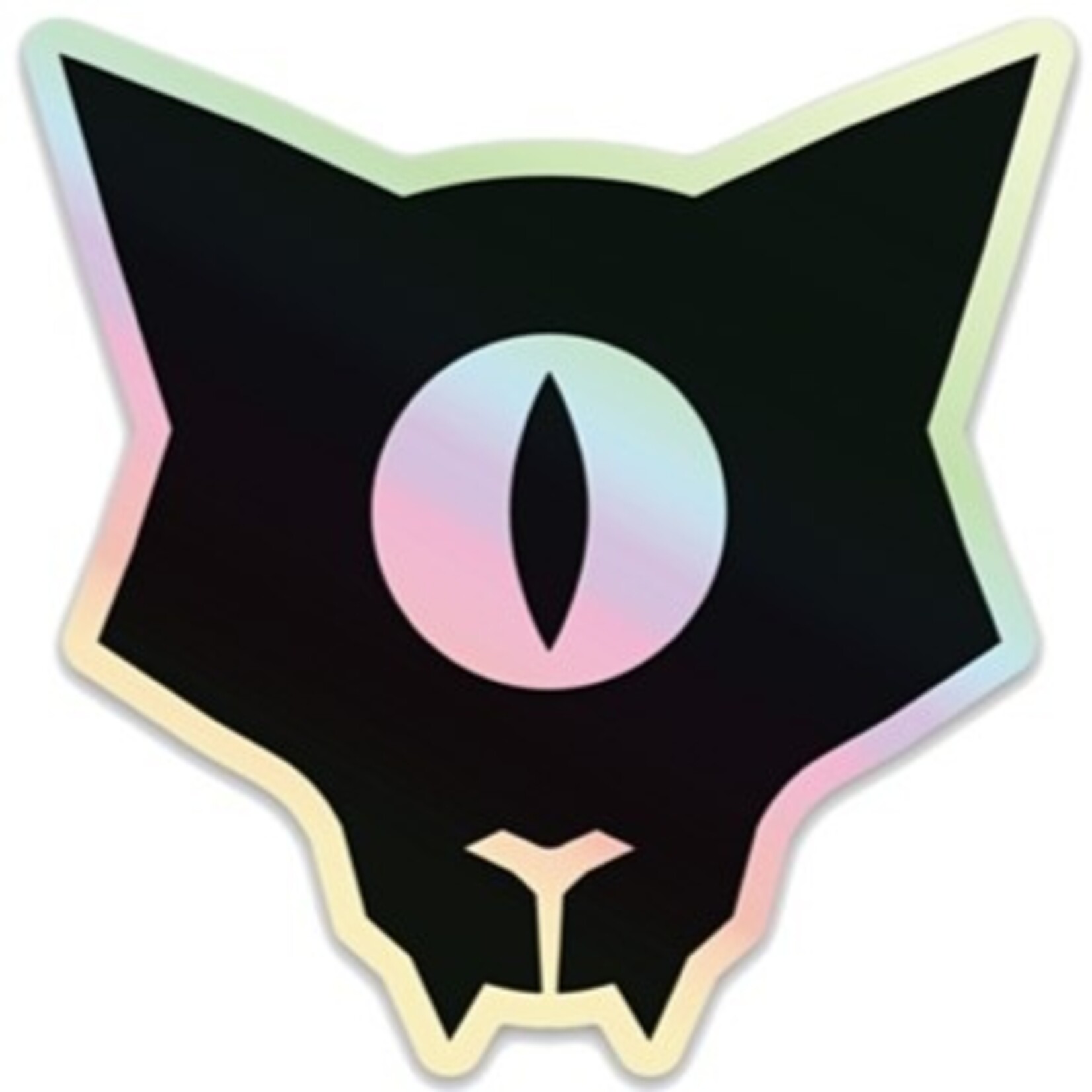 Miss Crit "Miss Crit Holographic Logo" Sticker (3")