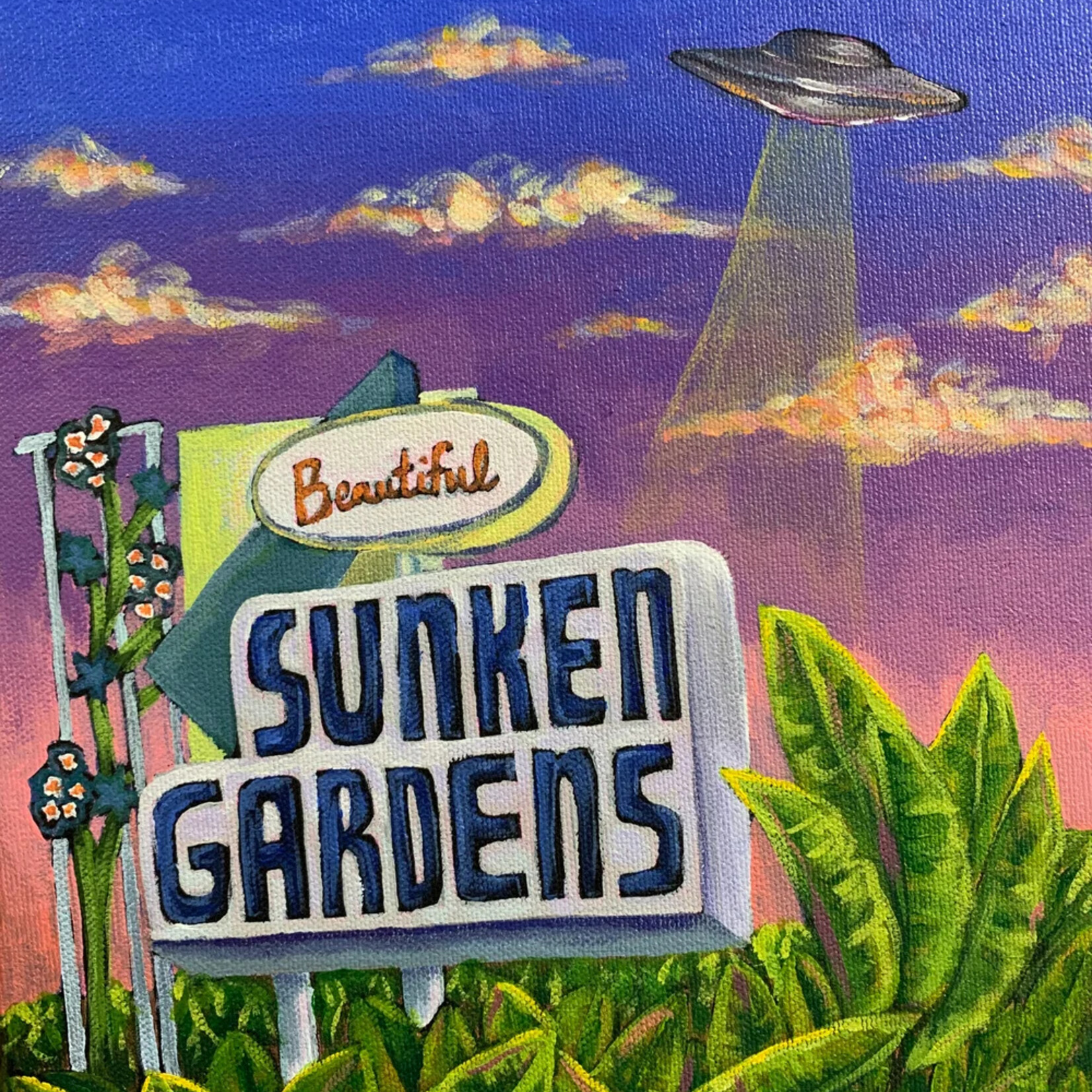 Kayla Heintz Kayla Heintz's “Sunken Gardens UFO Sighting”  8" x 10" Art Print