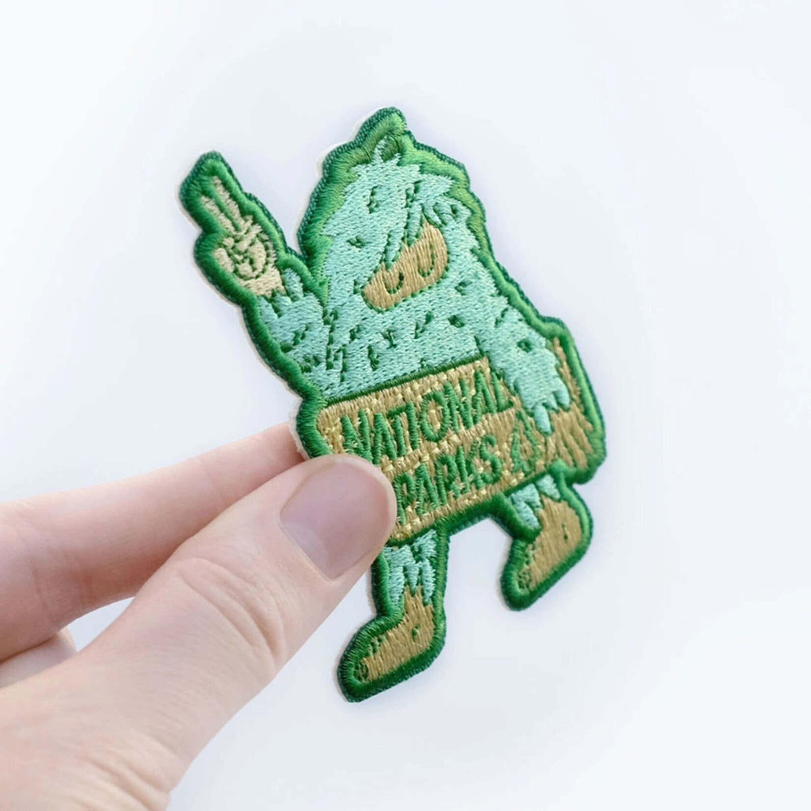 "Sasquatch National Park" Iron on Patch (3" x 4")