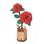 "Red Camellia" 3D Puzzle