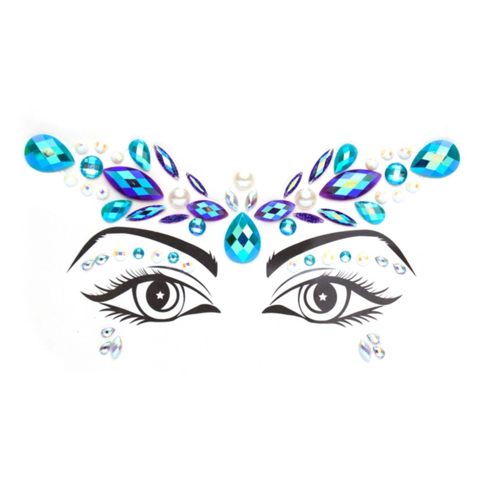 Mermaid Face Jewels