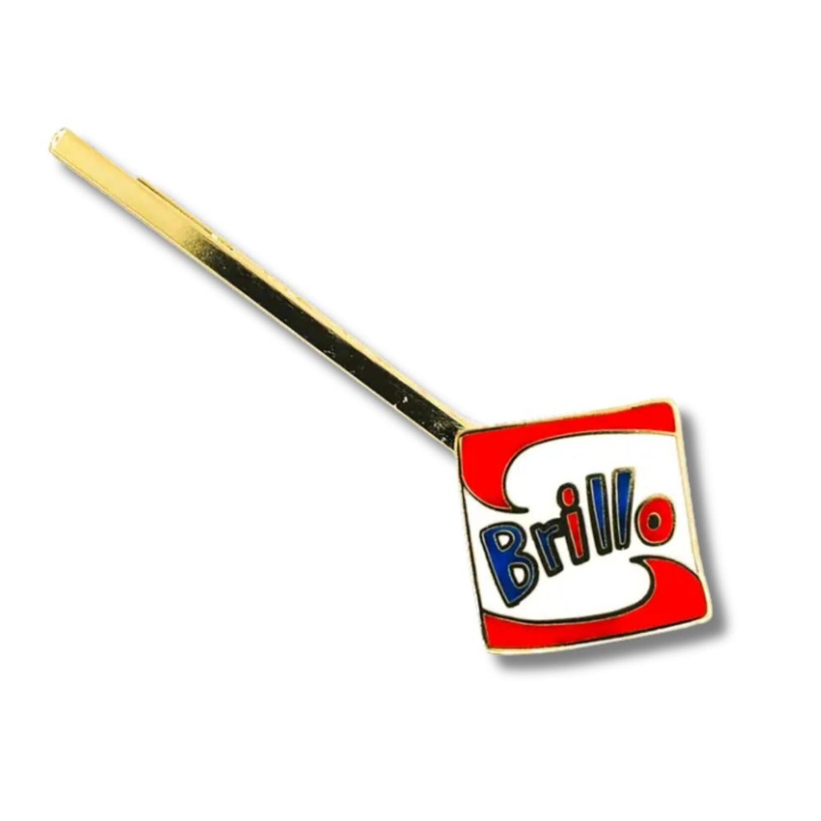 Brillo Box Hair Pin